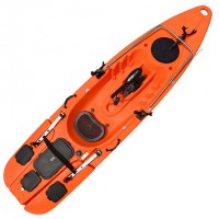 Rotational molding aluminum mould plastic fishing canoe kayak