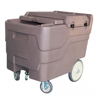 Ice transport vehicle / ice storage car /wheeled cooler for hotel for restaurant for bar